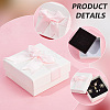  12Pcs Square Cardboard Jewelry Set Box CBOX-NB0001-29A-5