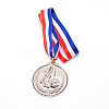 Zinc Alloy Football Medals NJEW-WH0017-01P-1
