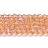 Transparent Electroplate Glass Beads Strands LS-EGLA-A039-T4mm-L15-1