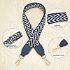 Stripe Pattern Adjustable Cotton Bag Strap AJEW-WH0254-63B-3