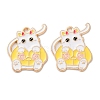 Halloween Alloy Enamel Pendants ENAM-Z022-02C-1