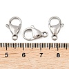 Non-Tarnish 316 Surgical Stainless Steel Lobster Claw Clasps X-STAS-316-FL15A-4