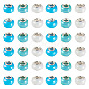150Pcs Opaque Resin European Beads RESI-TA0004-72C-1