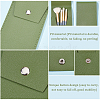 4Pcs 4 Colors Portable PU Leather Makeup Brush Bag AJEW-GA0004-46-4