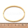 304 Stainless Steel Rhinestone Bangles for Women BJEW-Z092-05G-6