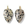 Natural Dalmatian Jasper Pendants GG-CBA9F30-01E-1