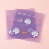 Cartoon Square Plastic Yin-yang Zip Lock Bags PW-WGB57A2-06-1