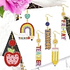 DIY Diamond Painting Earring Kit PW-WGFE288-01-3