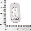 304 Stainless Steel Pendants STAS-D200-02I-P-3