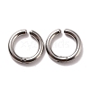 Non-Tarnish 316 Surgical Stainless Steel Clip-on Earrings X-EJEW-Z014-01D-P-1