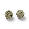 Unwaxed Natural Lava Rock Beads G-F325-8mm-A11-2