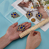4Pcs Teardrop Shape Hotfix Rhinestone PATC-FG0002-25D-3