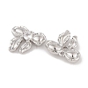 Brass Micro Pave Clear Cubic Zirconia Pendants LS-KK-L212-05P-2