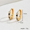 Elegant Brass Hoop Earrings WQ9921-5