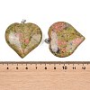 Natural Unakite Pendants GG-K002-04S-3