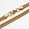 304 Stainless Steel Rope Chain Bracelets BJEW-N285-03G-2