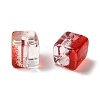 Two Tone Transparent Glass Beads X1-GLAA-NH0001-03A-2