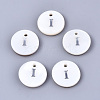 Natural Freshwater Shell Pendants SHEL-Q018-01A-I-P-1