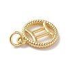 Brass Charms KK-A160-20G-04-3