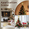 Star Plastic Christmas Tree Topper Ornaments AJEW-WH20004-17D-5