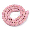 Handmade Polymer Clay Beads Strands CLAY-N008-010B-2