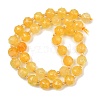 Dyed Imitation Jade Glass Beads Strands GL-Z001-02B-04-4