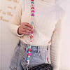 Dyed Wood Bead Bag Straps DIY-WH0304-729-6