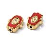 Ion Plating(IP) 304 Stainless Steel Enamel Beads STAS-Q318-10A-2