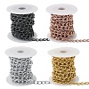 3m Aluminium Twisted Curb Chains CHA-YW0001-04S-2