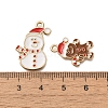 Christmas Theme Alloy Enamel Pendants FIND-M039-01D-3