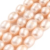 Natural Cultured Freshwater Pearl Beads Strands PEAR-P062-12E-1