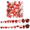 40Pcs 20 Styles Handmade Porcelain Beads Sets PORC-YW0001-14-1