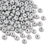 Imitation Jade Glass Seed Beads SEED-Q038-01G-1