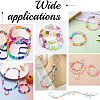 800Pcs 2 Styles Eco-Friendly Transparent Acrylic Beads TACR-SP0001-01F-6