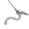 Non-Tarnish 304 Stainless Steel Ball Chain Necklaces NJEW-JN02912-01-3