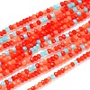 Glass Beads Strands GLAA-F106-A-01-1