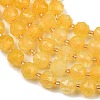 Dyed Imitation Jade Glass Beads Strands GL-Z001-02A-04-3