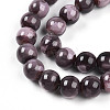 Baking Paint Glass Beads Strands DGLA-N003-10mm-C09-4