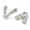 Rack Plating Brass Earrings EJEW-S222-01P-V-2