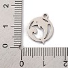 Non-Tarnish 201 Stainless Steel Charms STAS-U016-06P-01-3