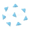 10 Sets Alloy Magnetic Clasps with Loops FIND-LP0004-76C-1