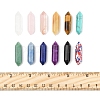 5Pcs Cherry Quartz Glass Healing Stones G-FS0005-83H-5