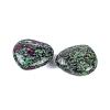 Imitation Zoisite Dyed Natural Sesame Jasper Healing Stones G-G020-01Q-2