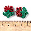 Christmas Decorations Theme Opaque Resin Decoden Cabochons RESI-Z026-01J-3