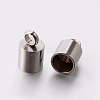 Tarnish Resistant 201 Stainless Steel Cord Ends STAS-E077-16-1