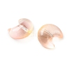 Baking Paint Transparent Glass Beads DGLA-F003-01D-2