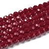Opaque Glass Beads Stands LS-EGLA-A035-P6mm-D16-1