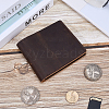 Rectangle Leather Credit Card Wallets for Men AJEW-WH20007-07B-4