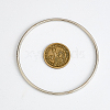 10Pcs Iron Ring for DIY Woven Net/Web with Feather IFIN-SP0001-56B-P-5