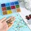 SUNNYCLUE 156G 12 Color 6/0 Glass Seed Beads SEED-SC0001-36-3